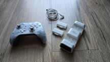Pad XBOX ONE S X PC SERIES S X Artic Camo Moro + ładowarka FroggieX