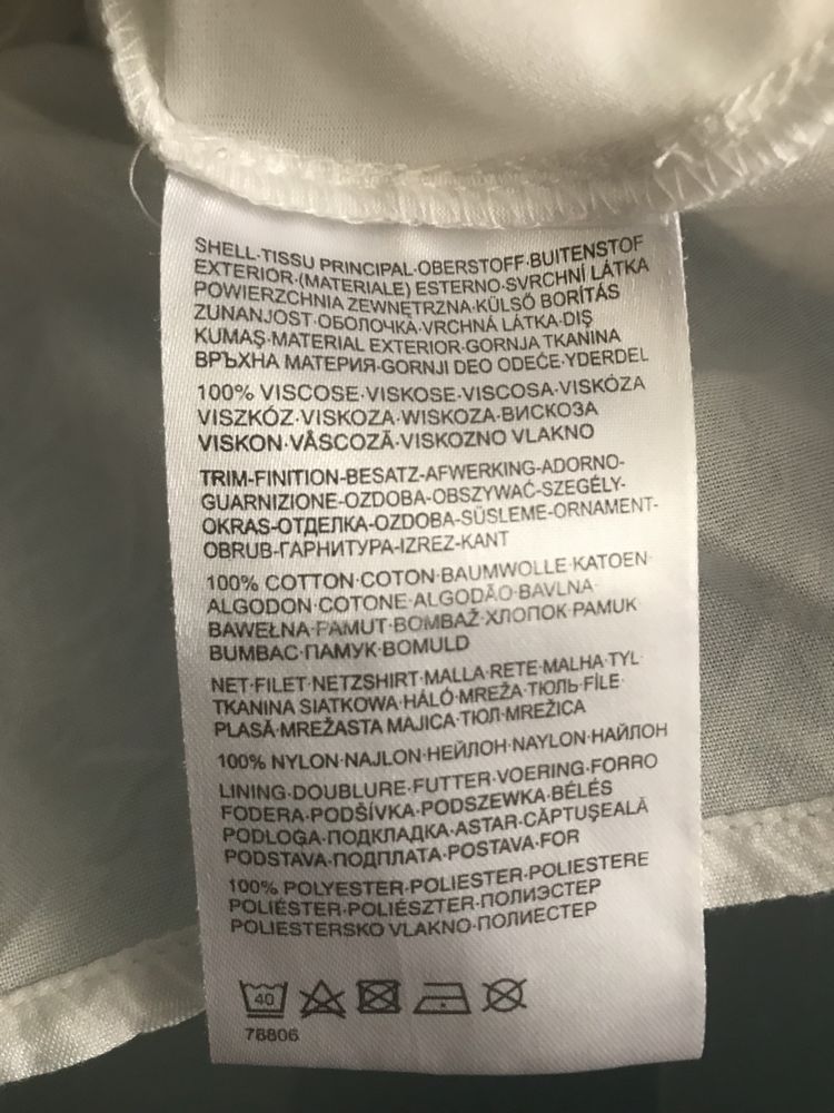 Vestido branco C&A