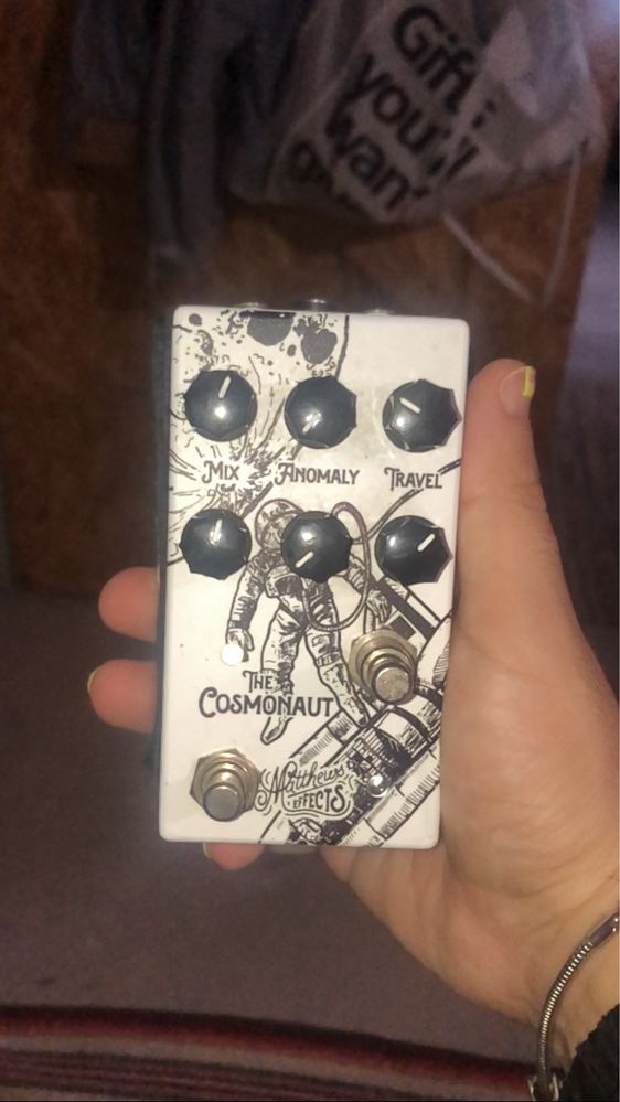 Pedal de reverb “the cosmonaut”