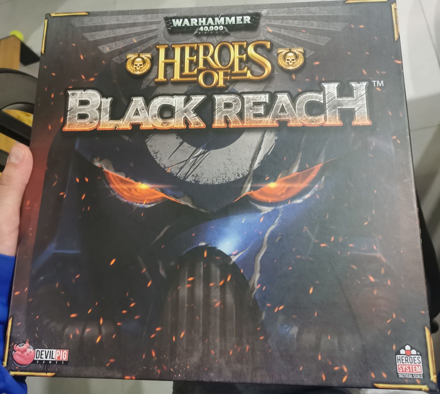 Heroes of Black Reach gra planszowa Kick Starter