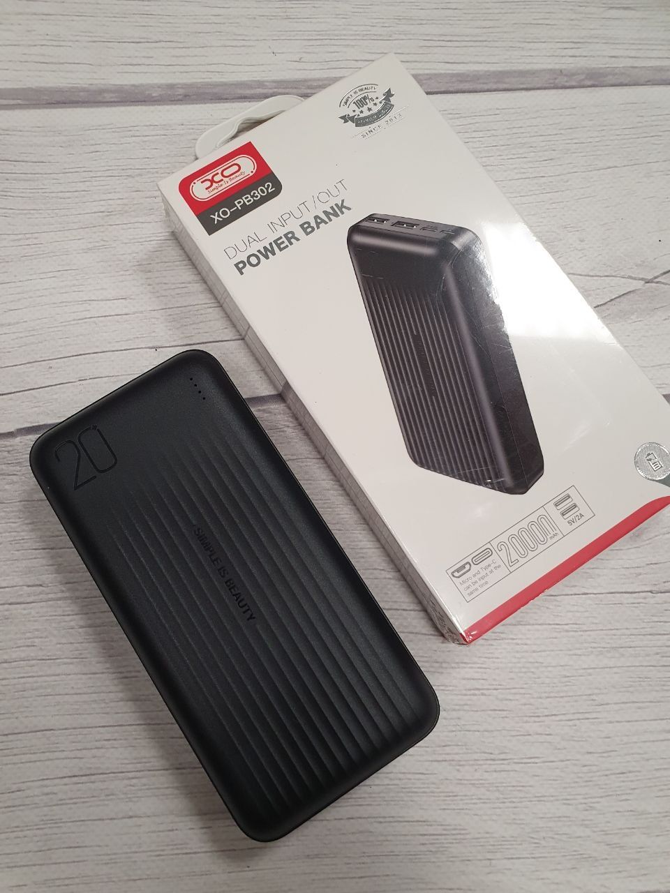 Павербанк  powerbank Power bank XO PB-302 20000mAh