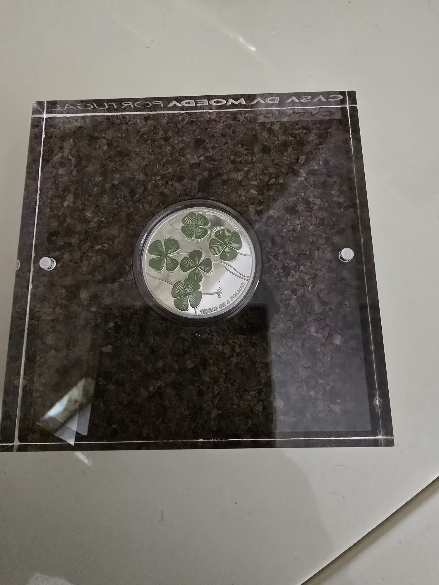 Moeda 5€ prata prof
