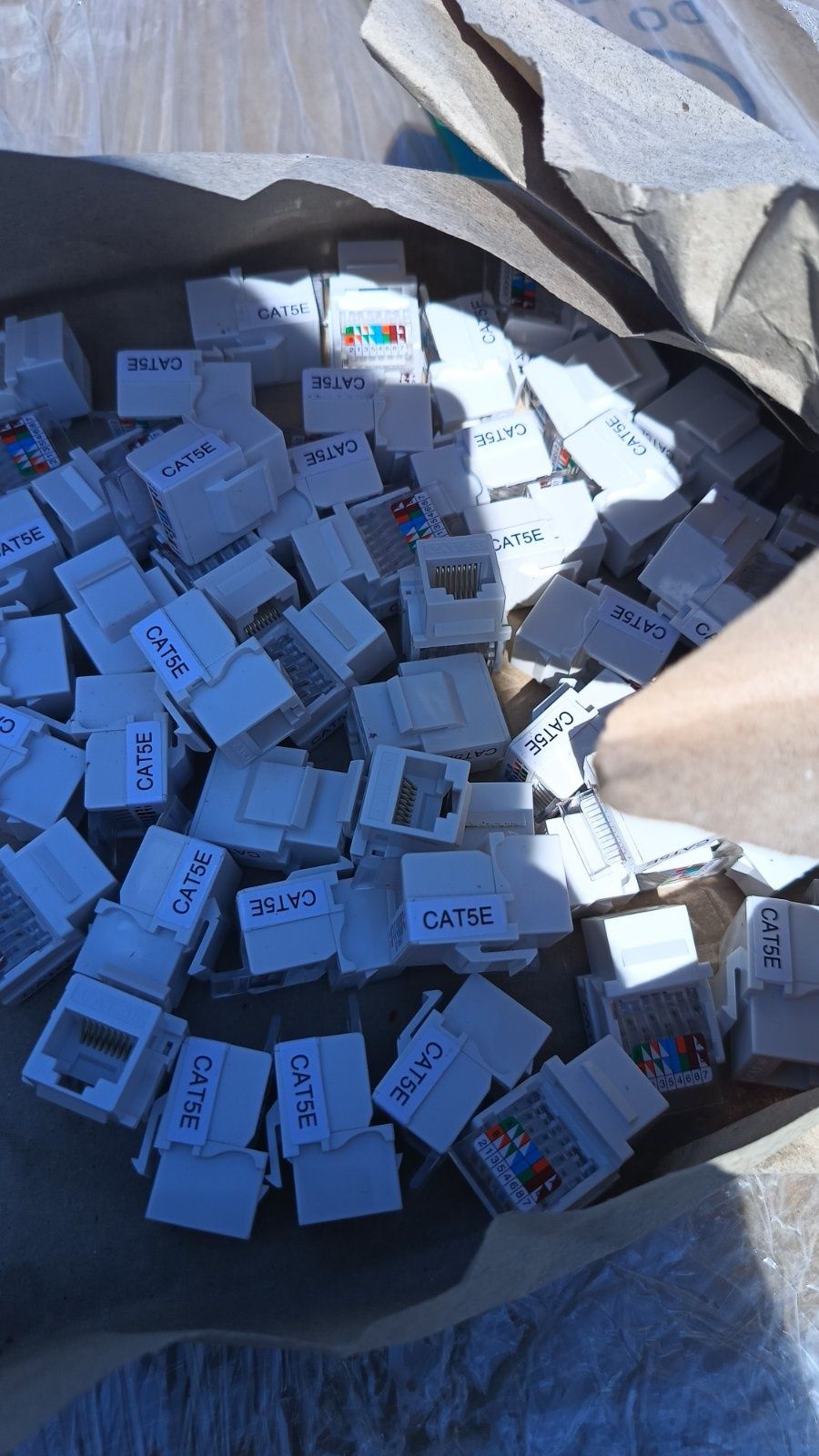 Модуль Keystone RJ45 UTP, кат.5E, 2000 шт. Найнижча ціна