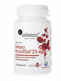 Suplement diety Medicaline Żelazo organiczne MicroFerr 25 mg tabletki