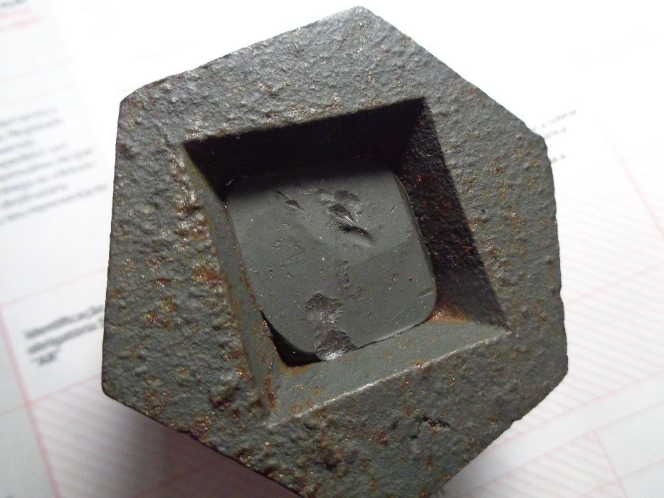 Peso Alba 1.4kg Ferro Fundido Reliquia Oferta Envio