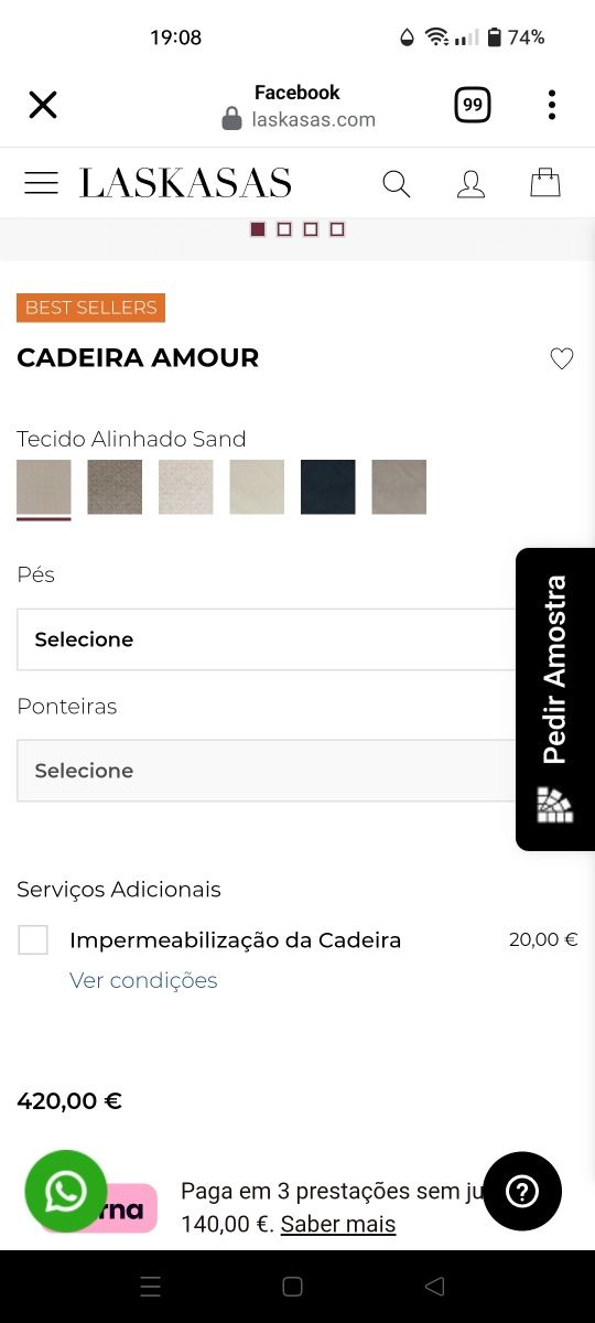 Mesa e cadeiras laskasas tudo como novo