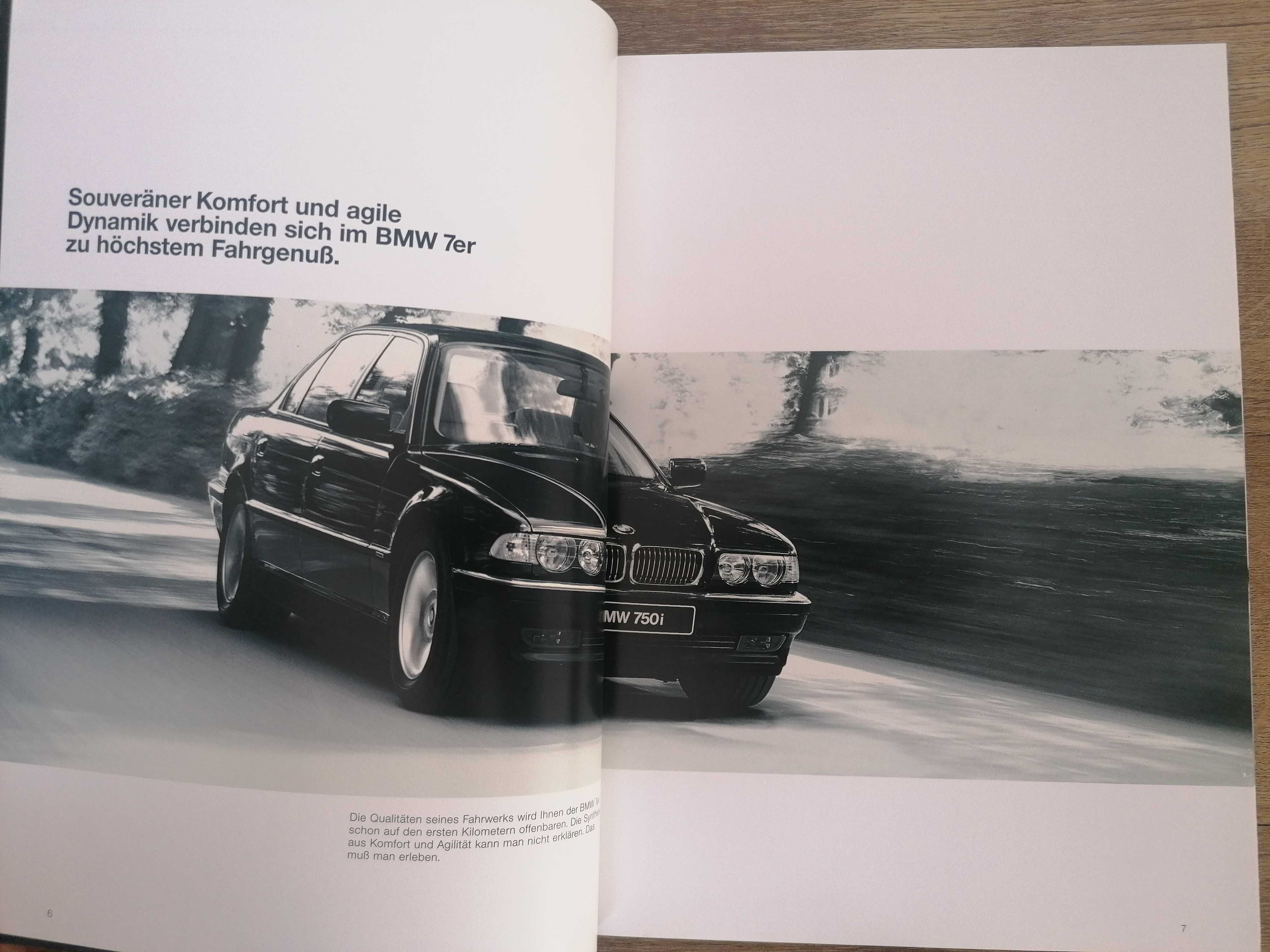 Prospekt BMW 7 E38