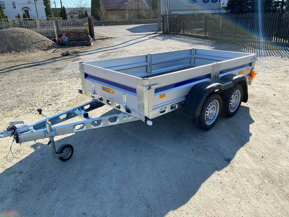 Wiola Mazowia plus  Przyczepa lekka dwuosiowa DMC 750 2720x1320x380 RATY DOSTAWA