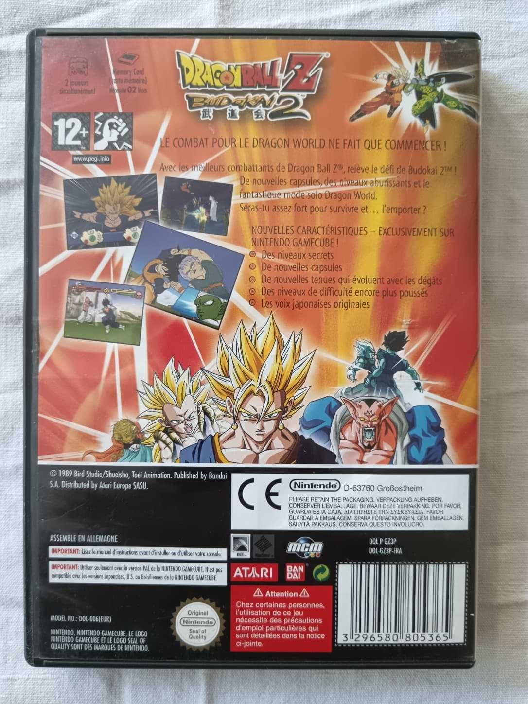 Dragon Ball Z: Budokai 2 [Nintendo GameCube, 2004] Complete | FR