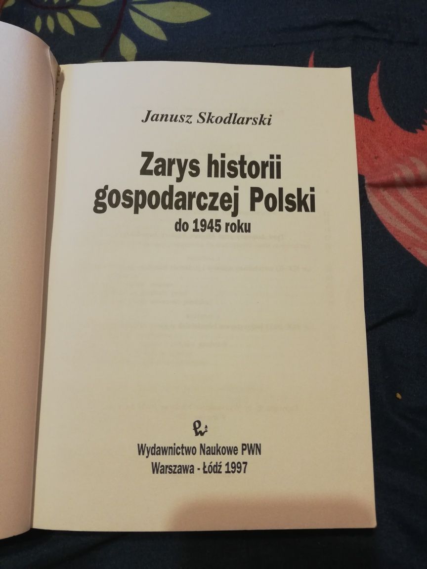 Zarys historii gospodarczej Polski do 1945 roku Janusz Skodlarski