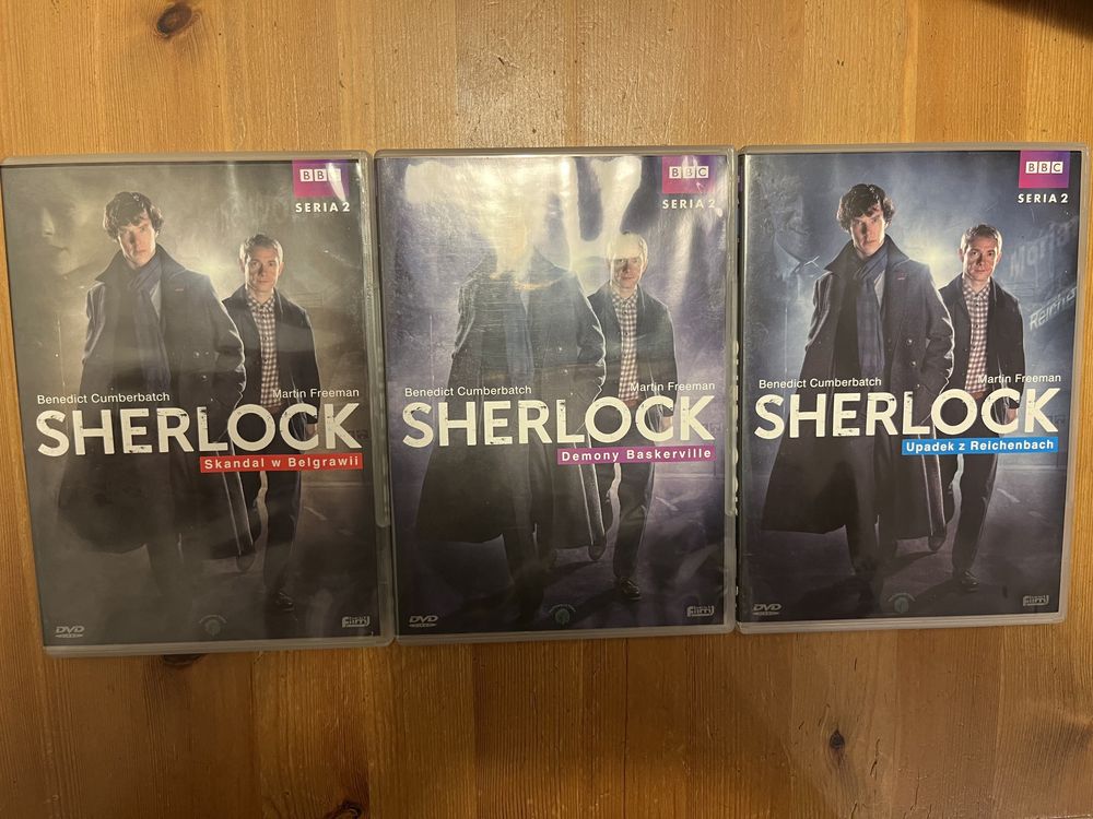Sherlock DVD - seria 2