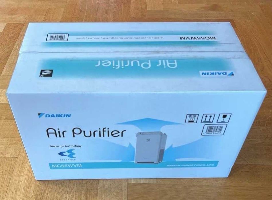 Новий очищувач повітря Daikin MC55W (Flash Streamer)