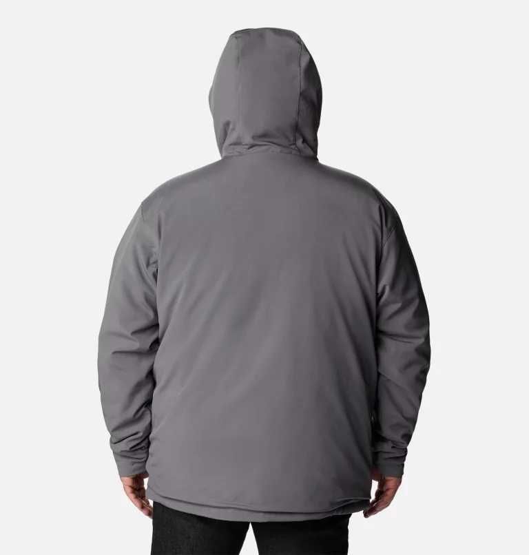 Чоловіча куртка з капюшоном софтшел columbia 4xl