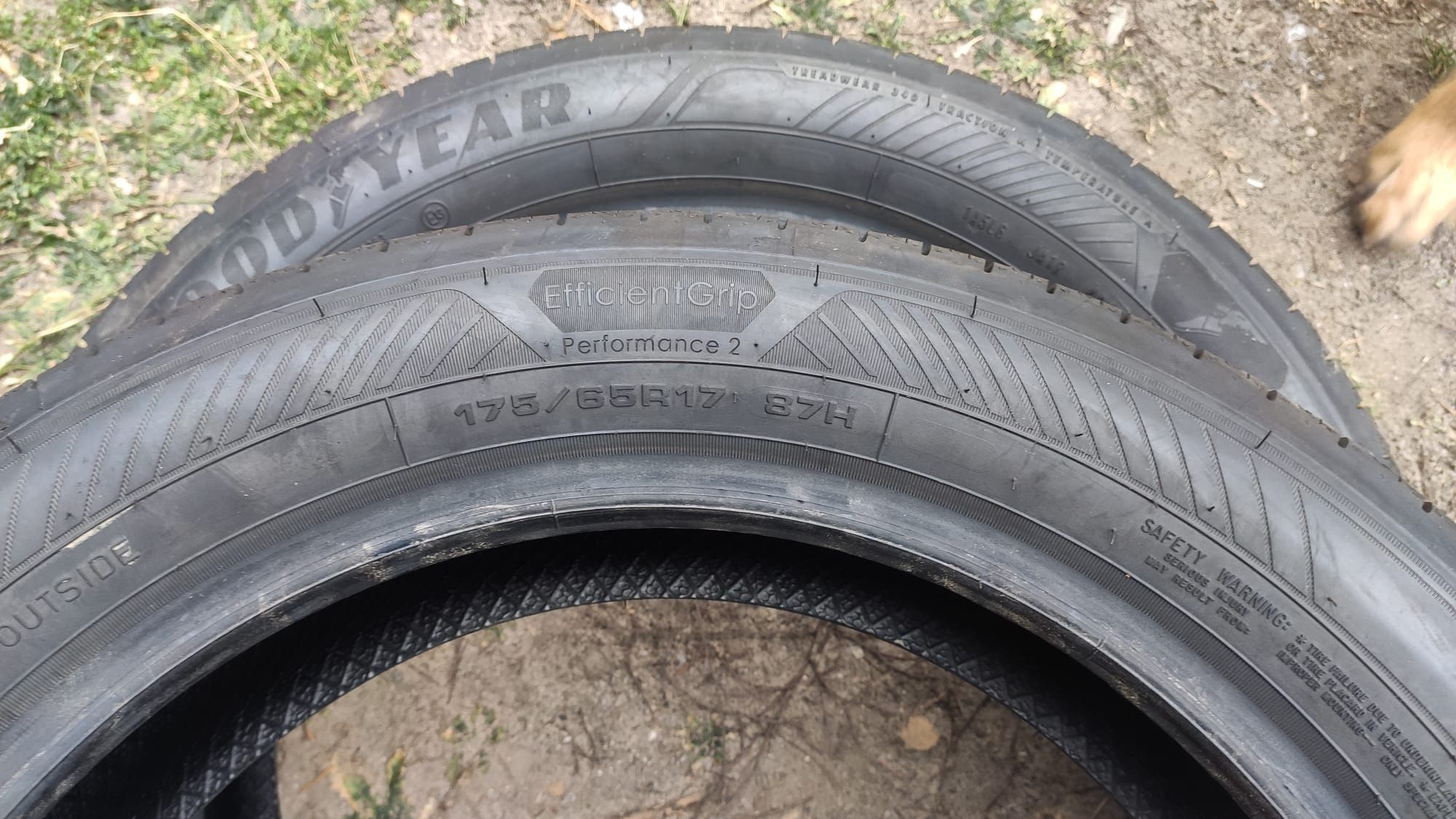2 lub 4 opony letnie 175/65/17 Goodyear jak nowe z Aygo X