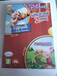 Disney Magiczny 2 pak Tygrysek i Prosiaczek  folia