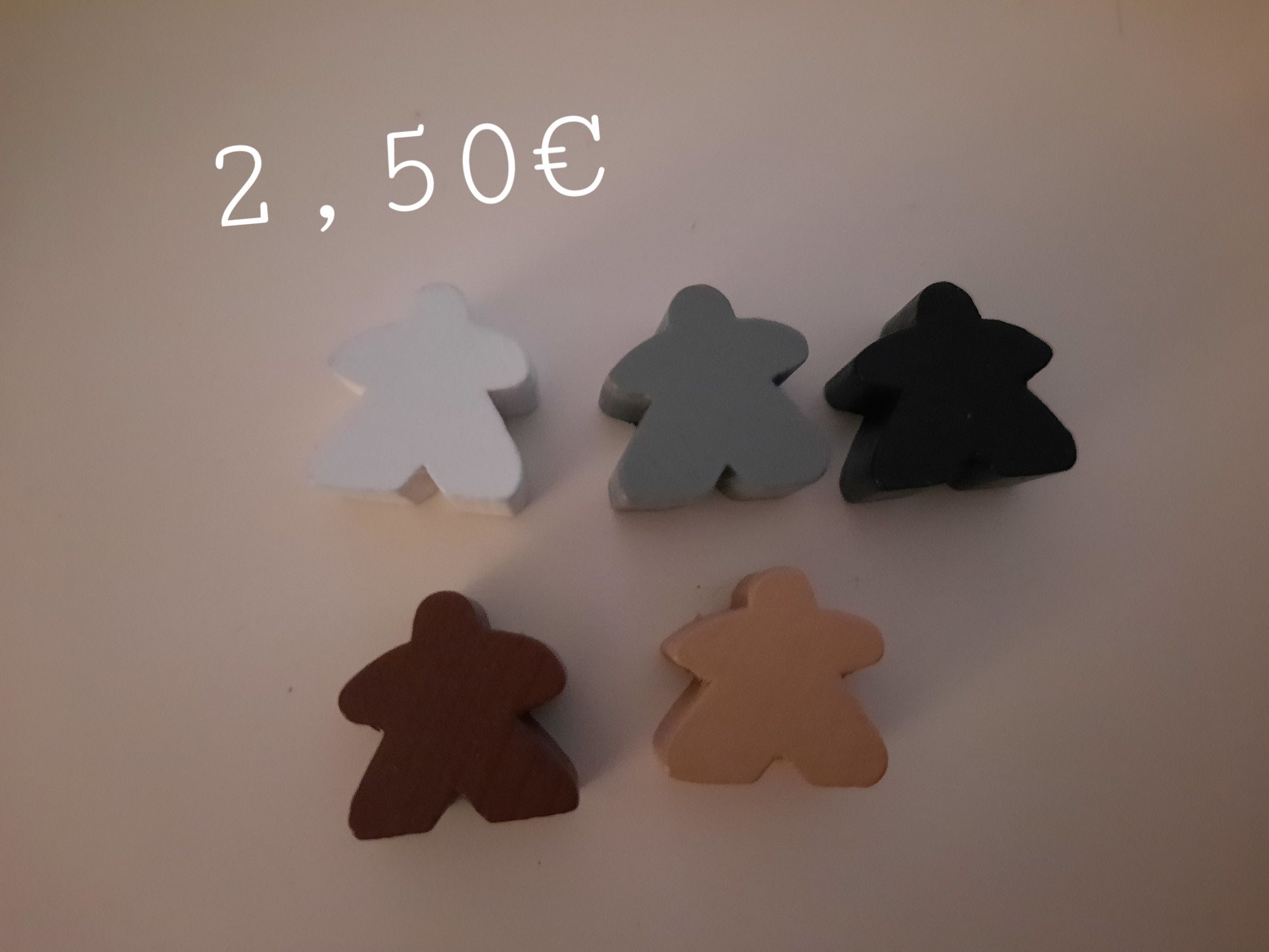 Acessórios de Jogos de Tabuleiro (Meeples (Peões))