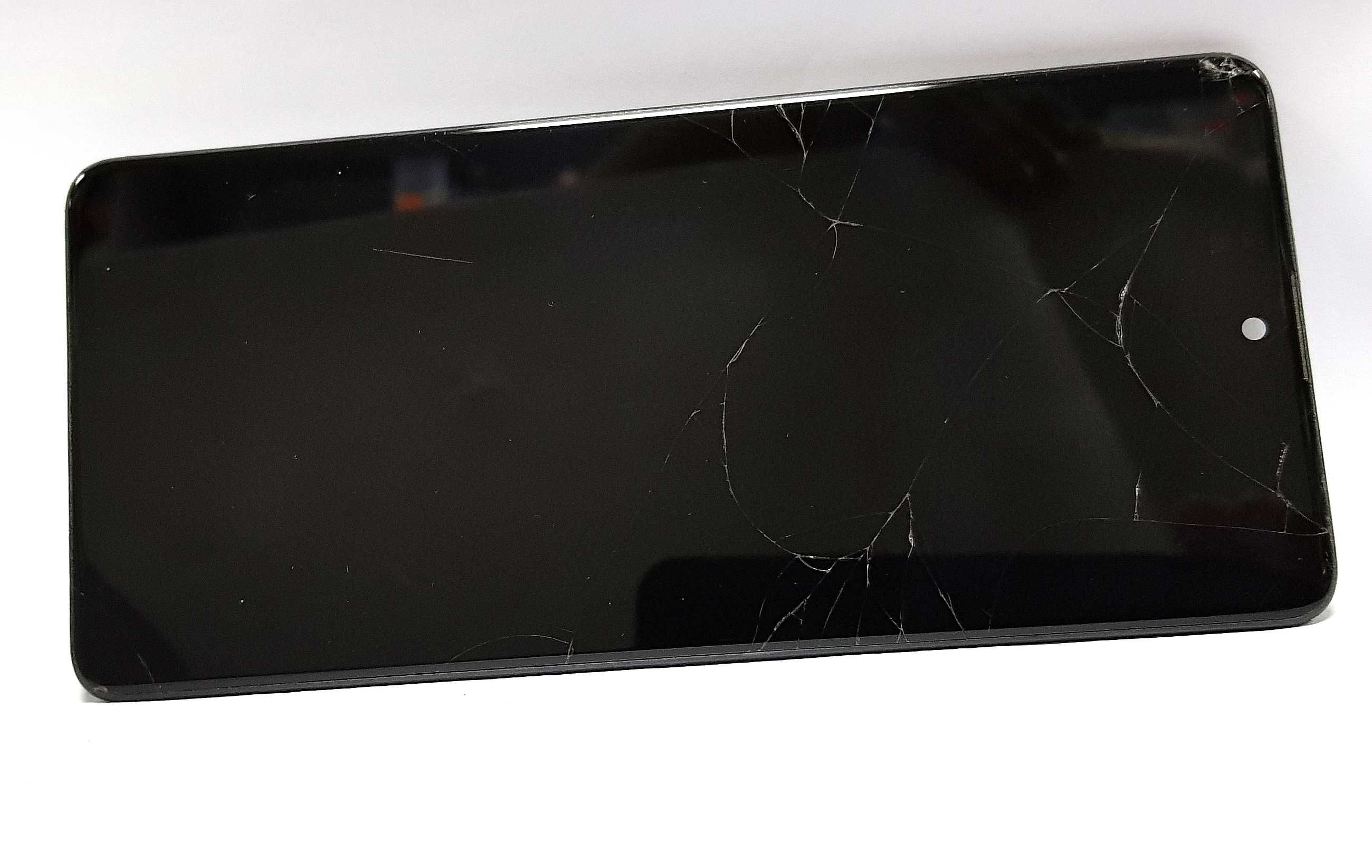 Ekran wyświetlacz LCD Samsung M51 SM-M51F/DSN  pęknięta szybka plecki