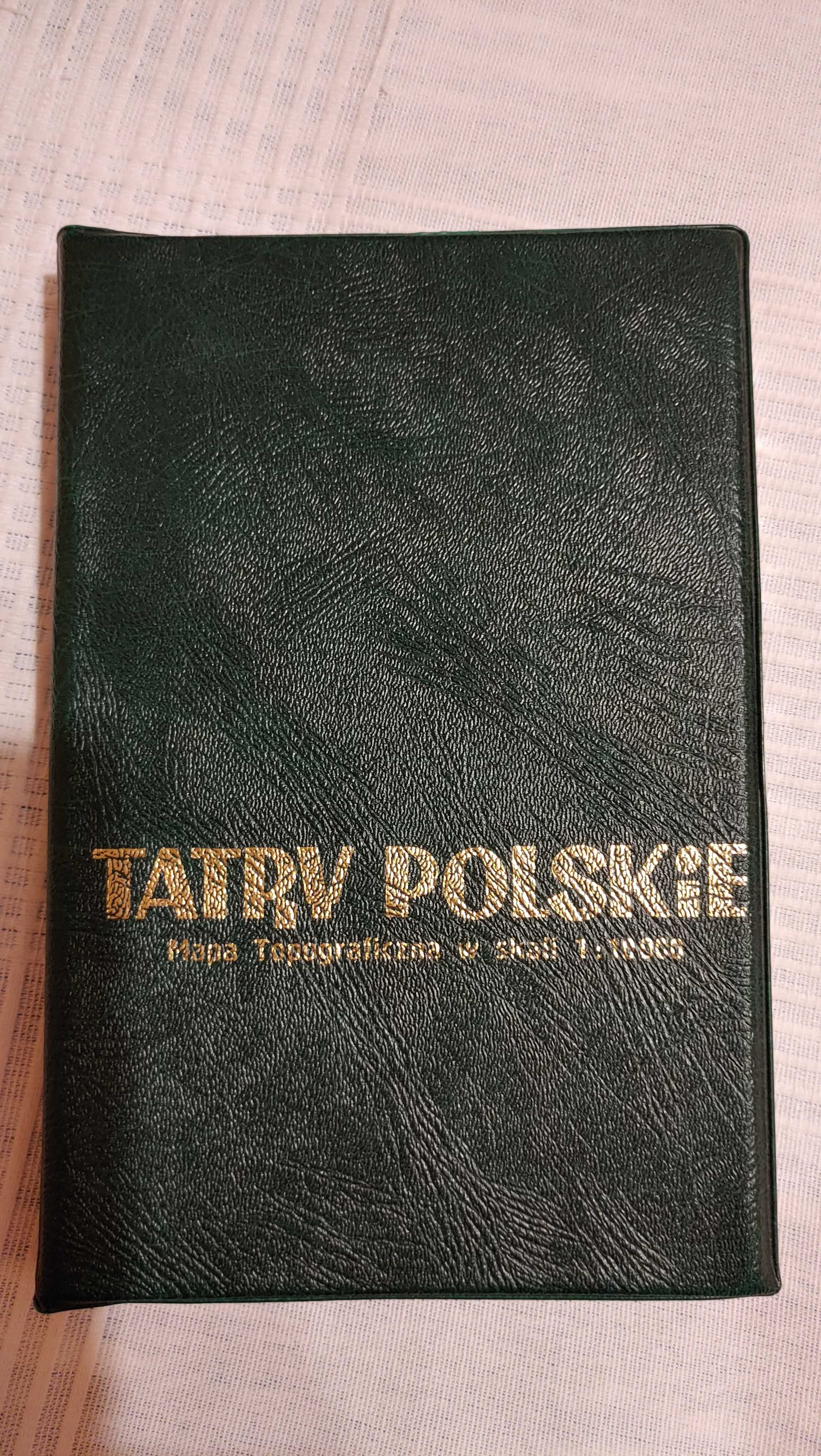 Tatry Polskie mapa topograficzna wojskowa 1:10 000