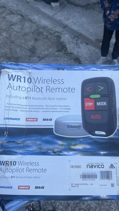 Zdalnie sterowany Autopilot bezprzewodowy wr10 do łódki