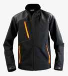 Kurtka do pracy, outdoor, Softshell (BlackOrange) Kegel-Błażusiak NOWA