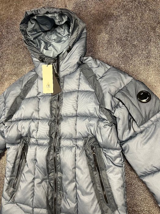 Пуховик CP Company DD Shell Puffer Light Blue