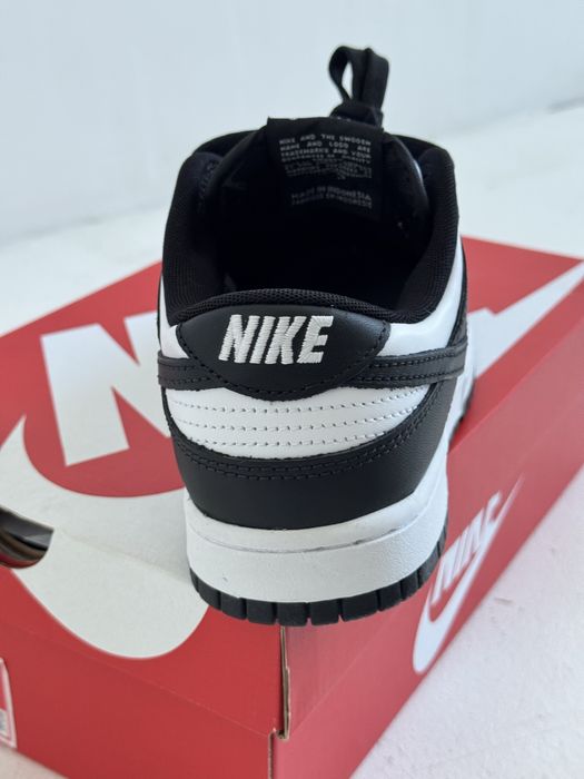 Оригинал Nike Dunk Low Retro ‘Pandaʼ (DD1391 100) кожание данки панда