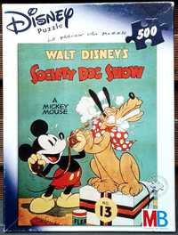 Puzzle 500 Disney Society Dog Show (-1) Mickey Pluto nie 1000