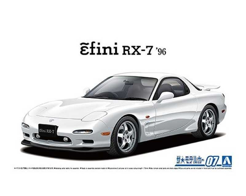 Aoshima 06127 Mazda FD3S RX-7 '96 1/24 model do sklejania