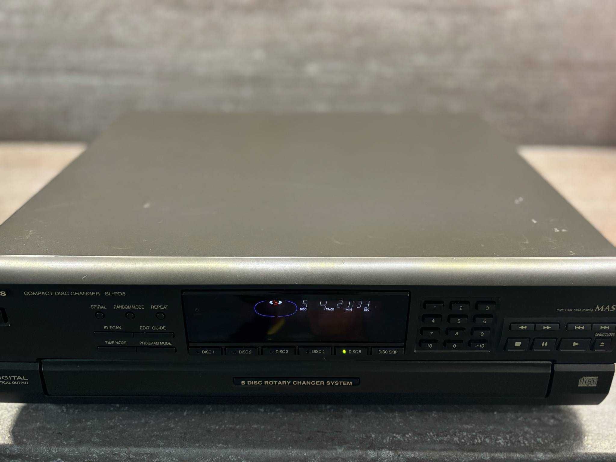 TECHNICS SL-PD8  - Zmieniarka 5 cd