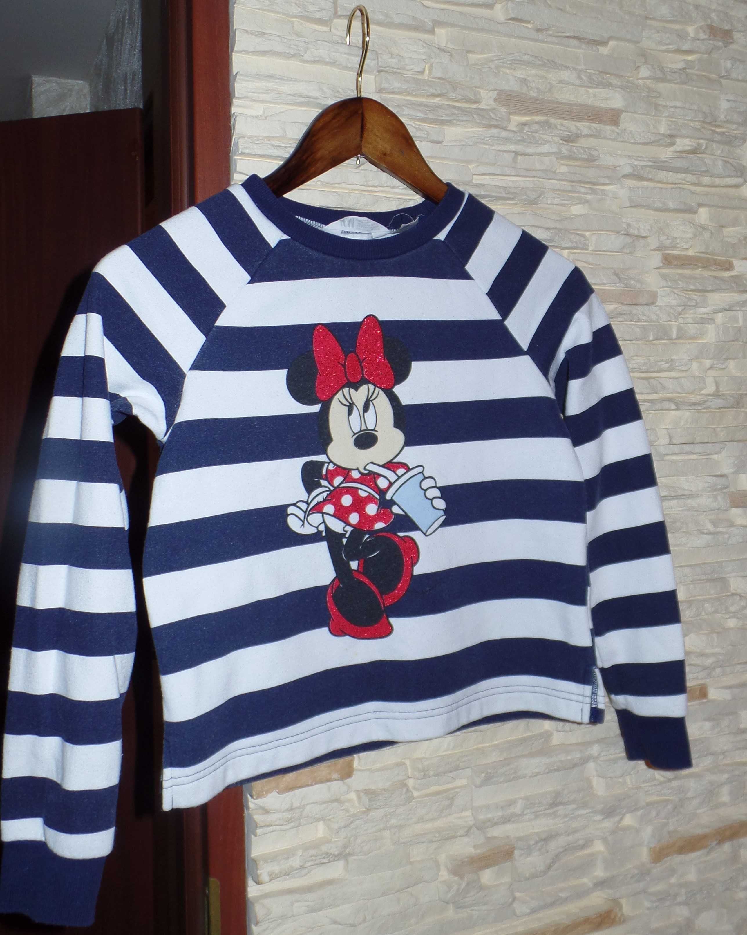 Bluza  H&M-  Disney w paski