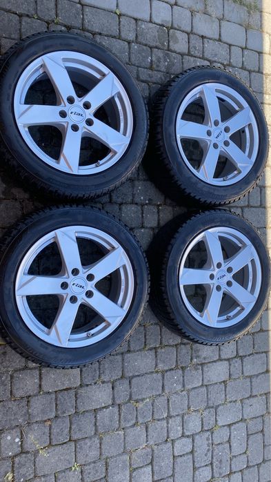 Felgi Rial R17 z oponami zimowymi Bridgestone