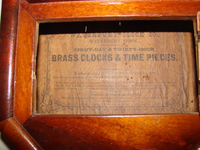 Waterbury Clock stary amerykański zegar