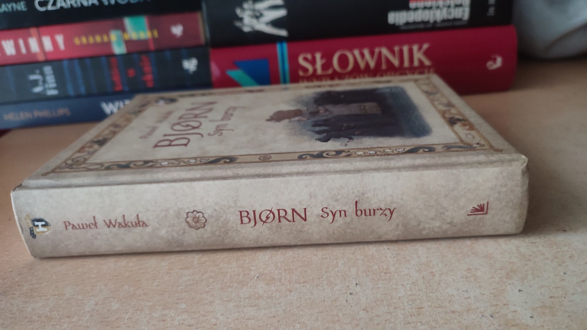 Książka. BJORN Syn burzy. Paweł Wakuła