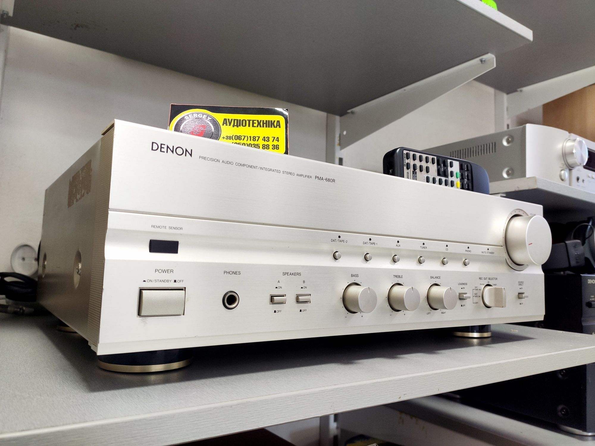 Hi-Fi Стерео усилитель Denon PMA 680R. 2х100 Вт. JAPAN