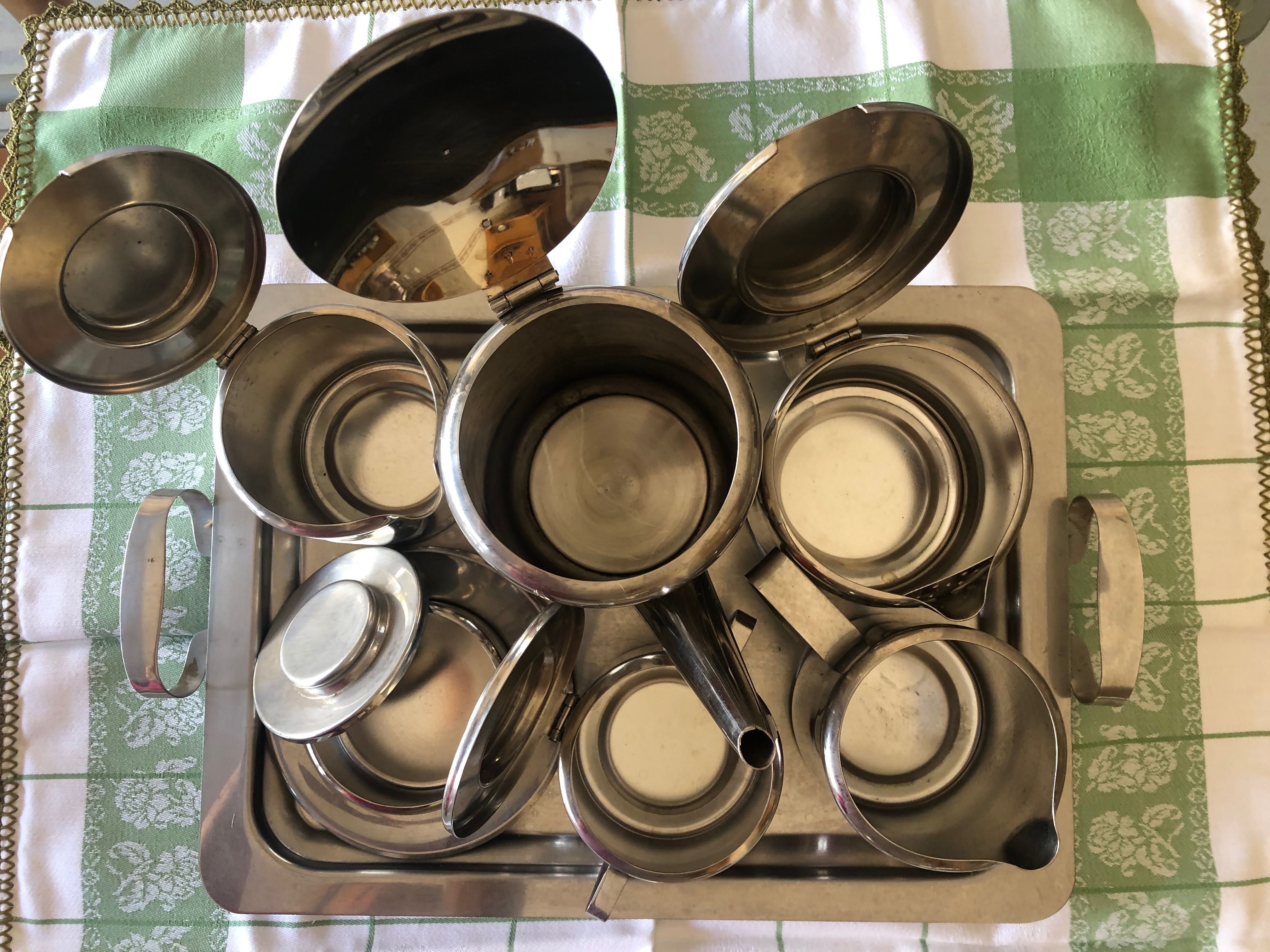 Conjunto em inox