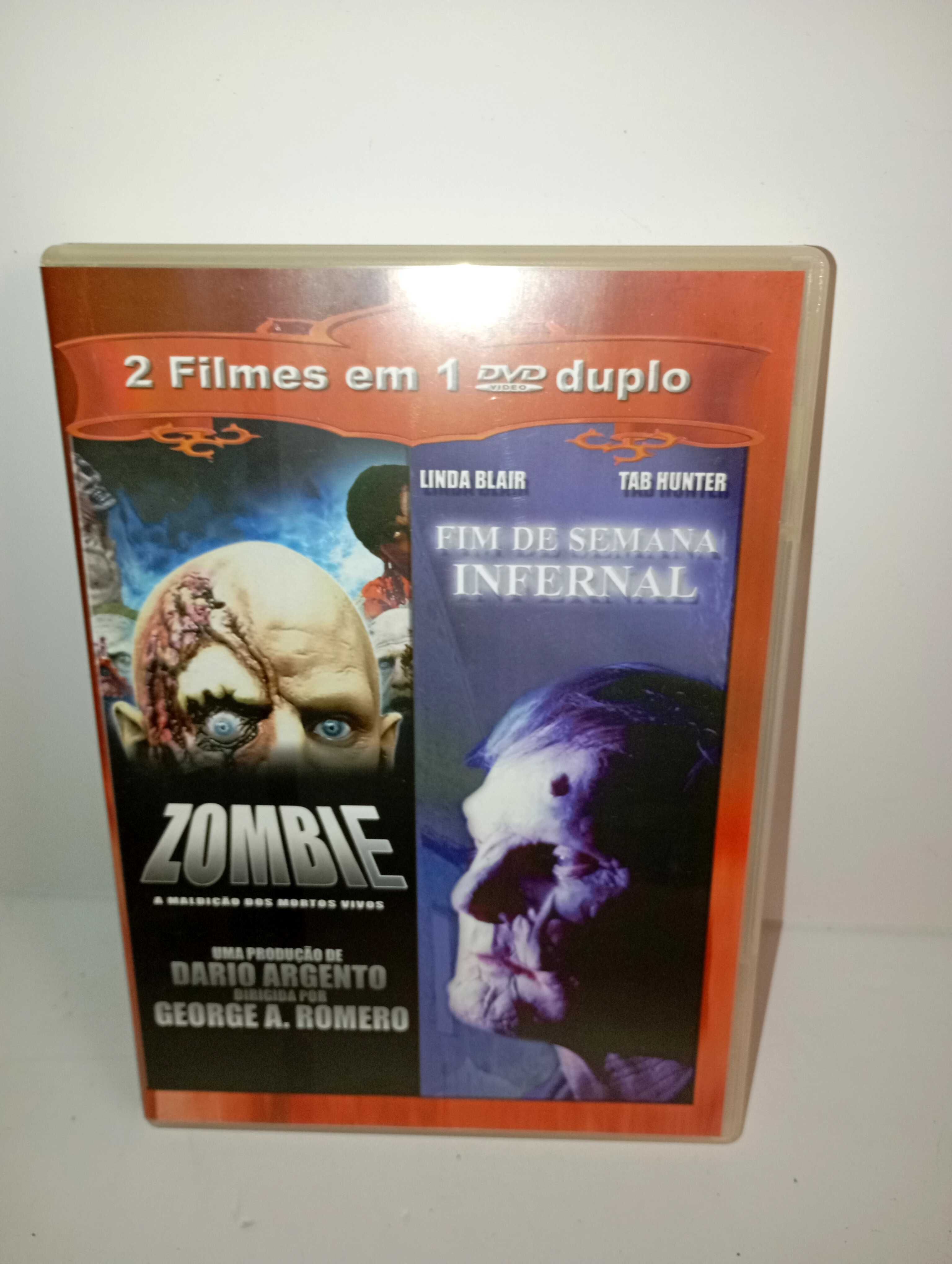 Zombie e Fim de semana infernal - DVD Original