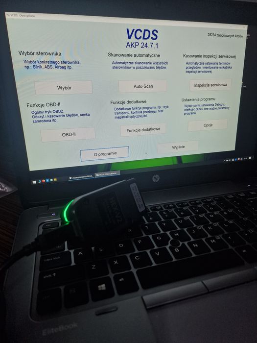 Komputer HP diagnostyka Star Diagnosis MERCEDES XENTRY EPC WIS+VW VCDS