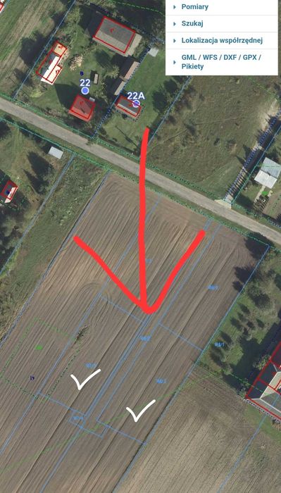 Na sprzedaż działka budowlana Rozpłucie Drugie