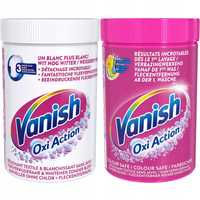 Vanish Oxi Action - Odplamiacz BIAŁY + KOLOR  ZESTAW