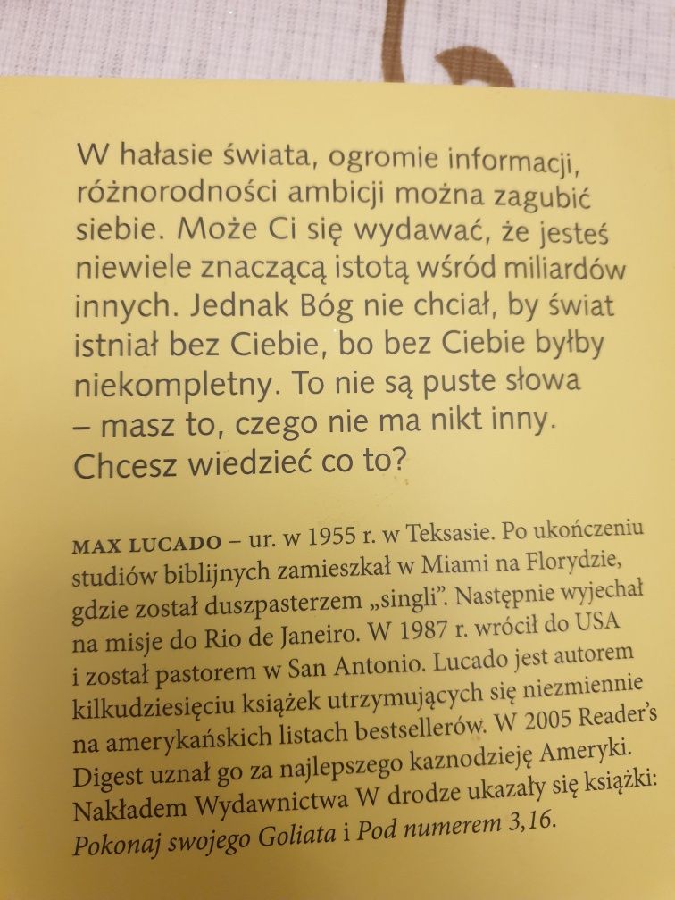 Wieloryb nie może latać, M. Lucado