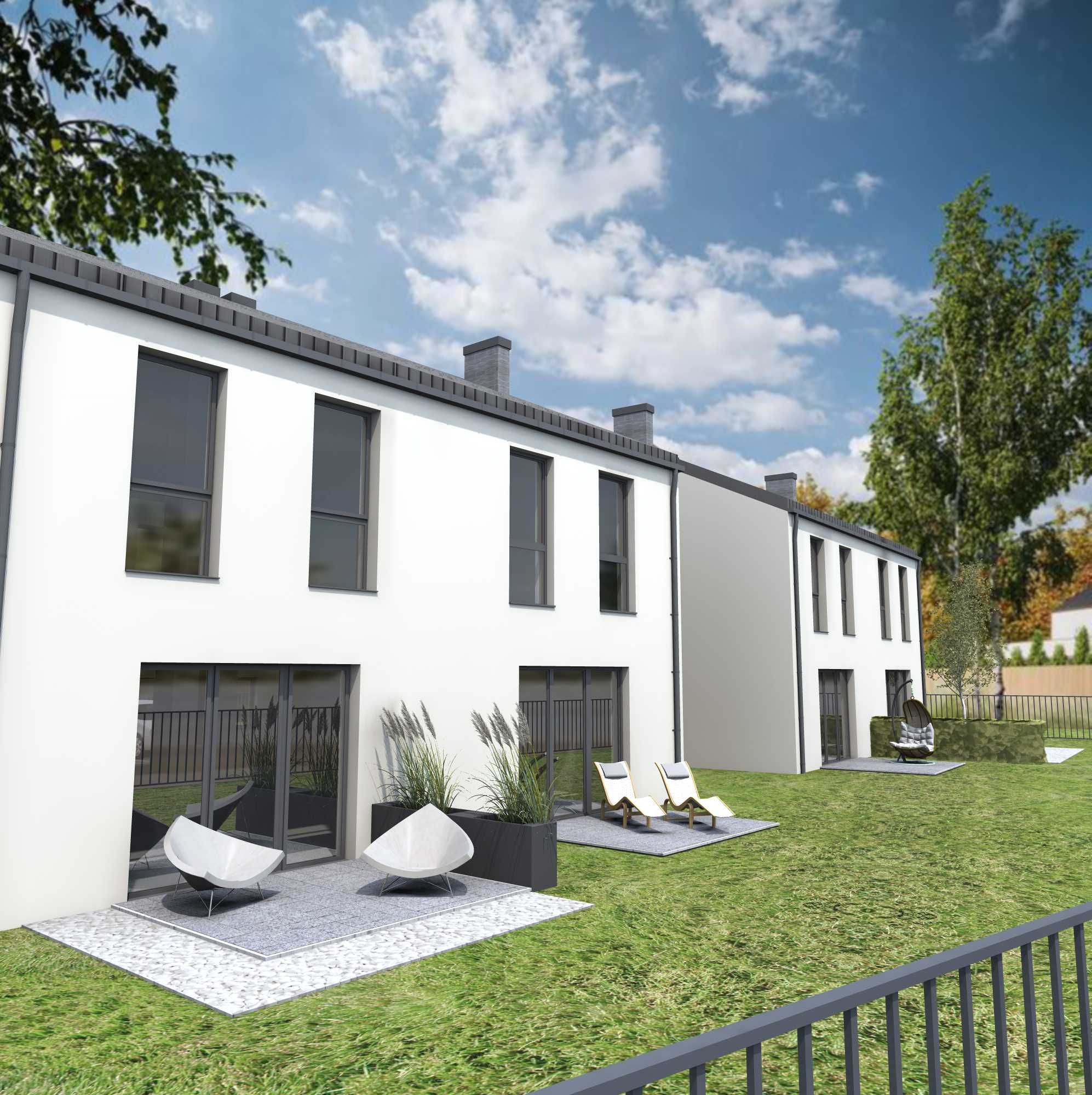 BLIŹNIAK 100 m2 w CHOJNICACH - kameralne mini osiedle