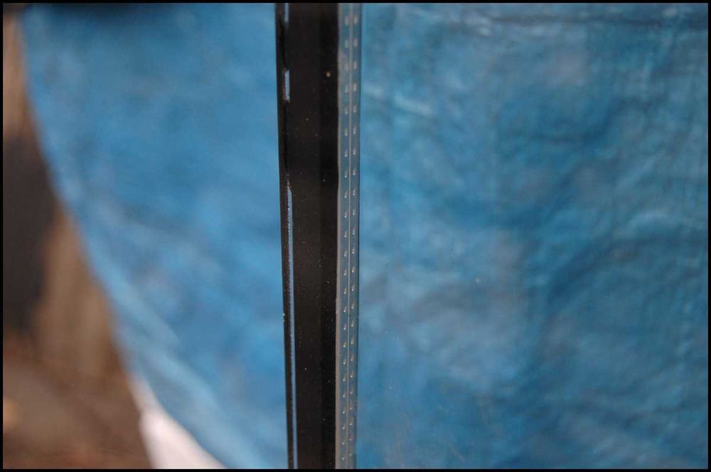 Okno fix wkład szyba pakiet 195,5 x 19cm