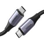 Kabel USB-C UGREEN US355 100W 10Gbps 4K 1m Czarny Szybkie Ładowanie