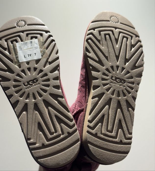 UGG CLASSIC MINI SNOW LEOPARD RARAS