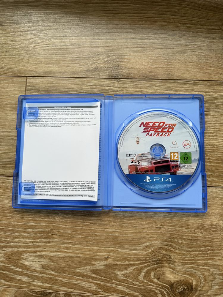 Gra Need For Speed Payback PL Polska Wersja NFS PlayStation 4 Ps4 Ps5