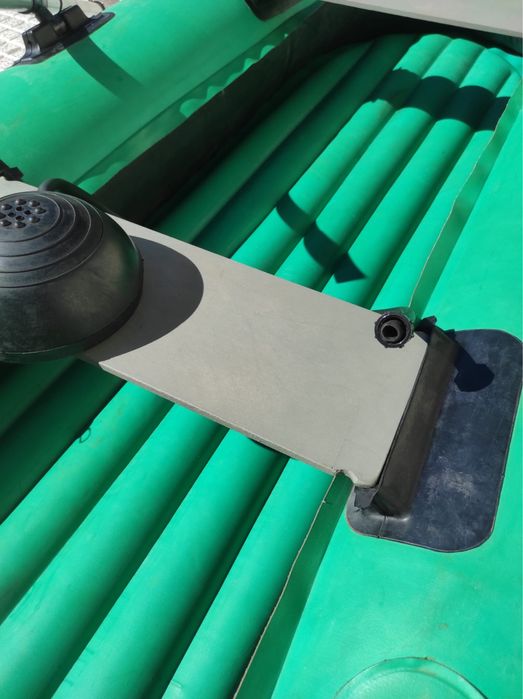 Barco em tela de borracha