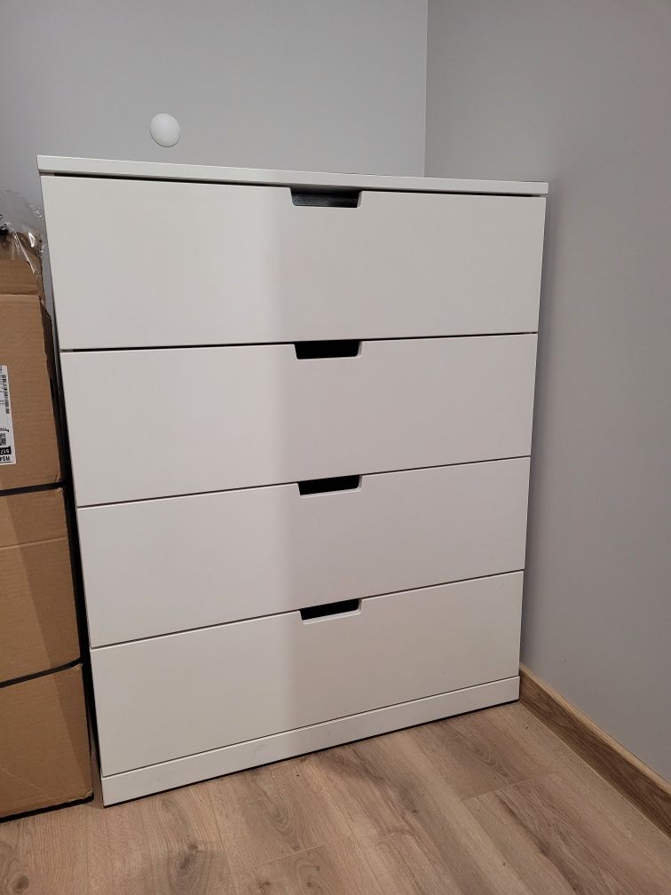 Komoda NORDLI IKEA 4 szuflady biała