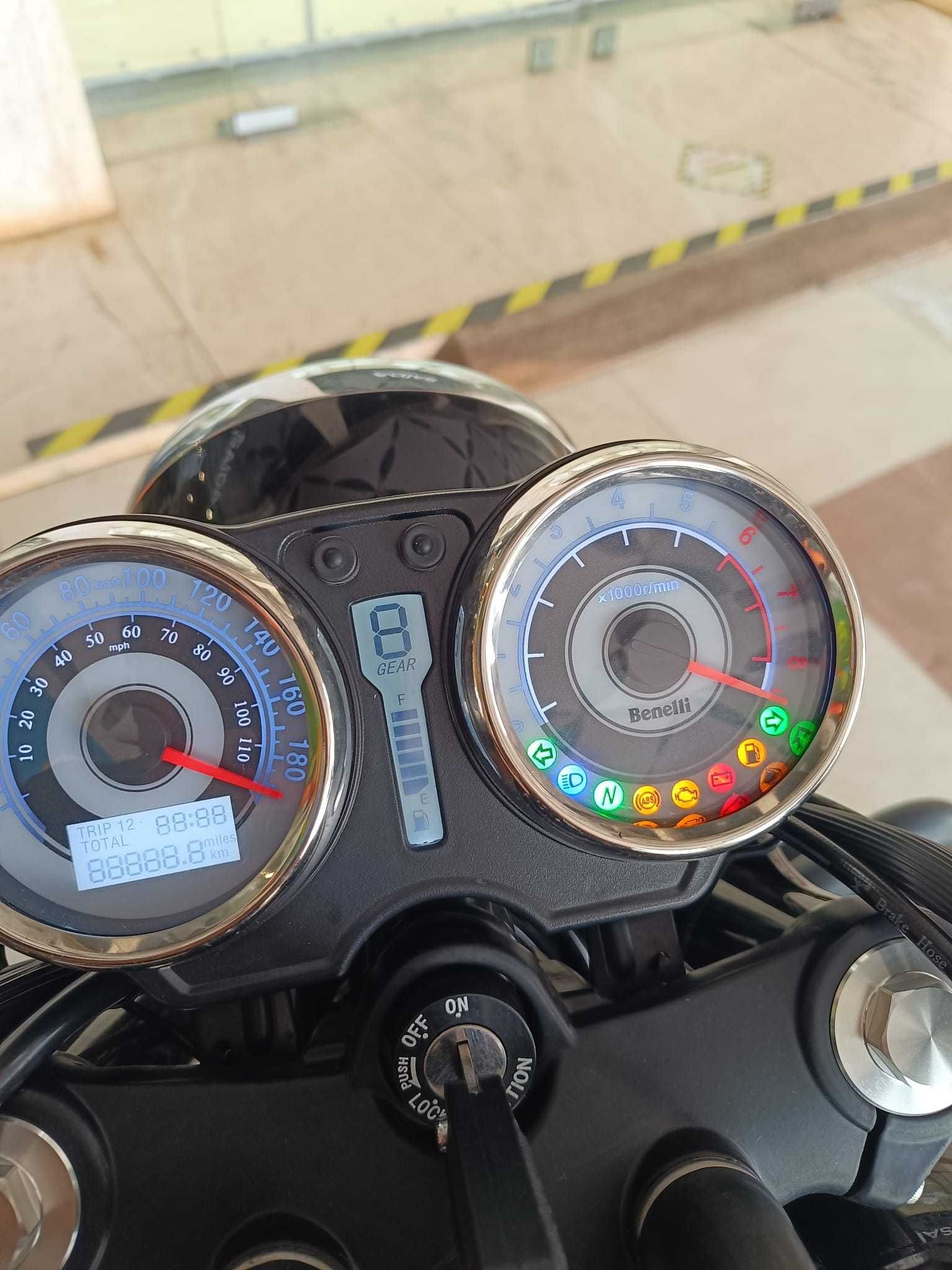 2023 Benelli imperial 400 black edition carta a2