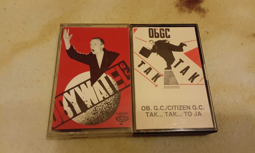 Obywatel G.C. 2 kasety magnetofonowe.