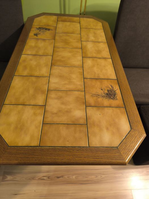 Ława rozkładana drewniana